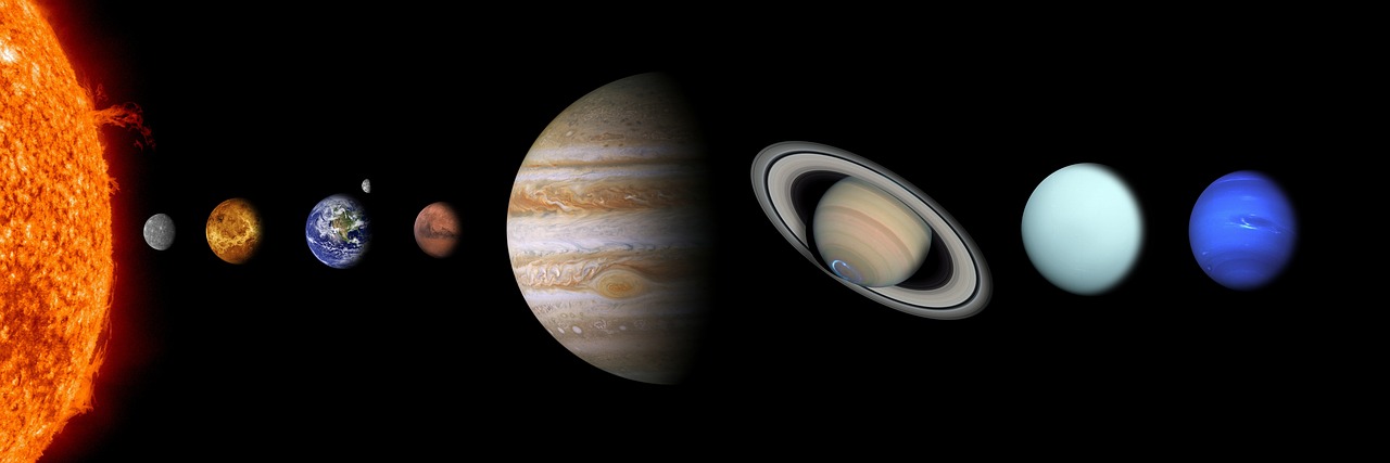 Imagen de los planetas del sistema solar